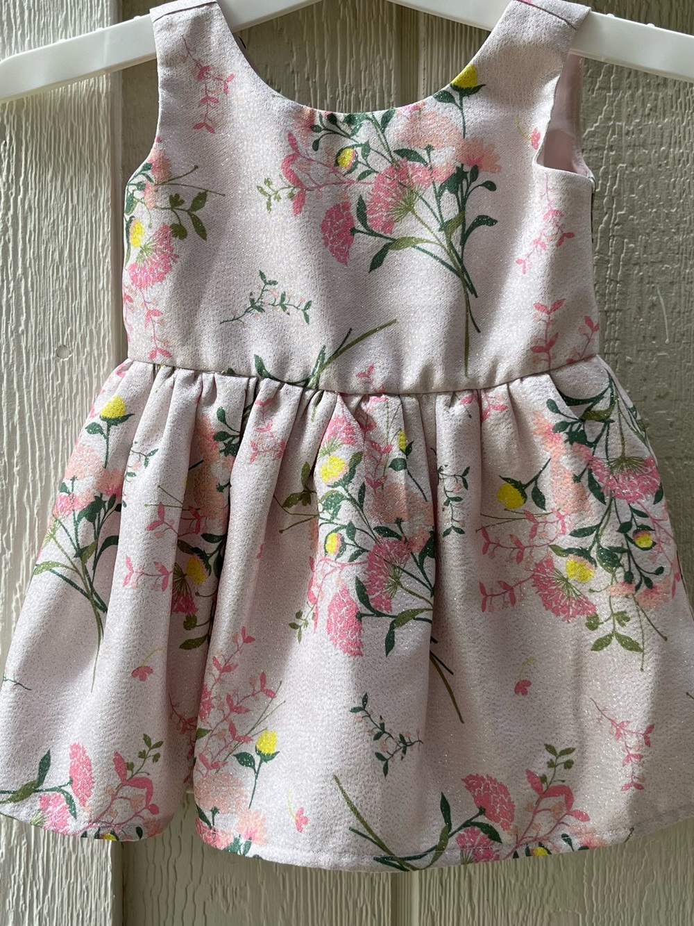 The Children's Place Pink Floral Party Dress